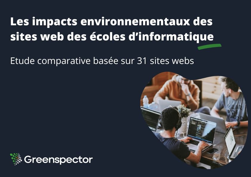 impacts environnementaux des sites webs des écoles d'informatiques
